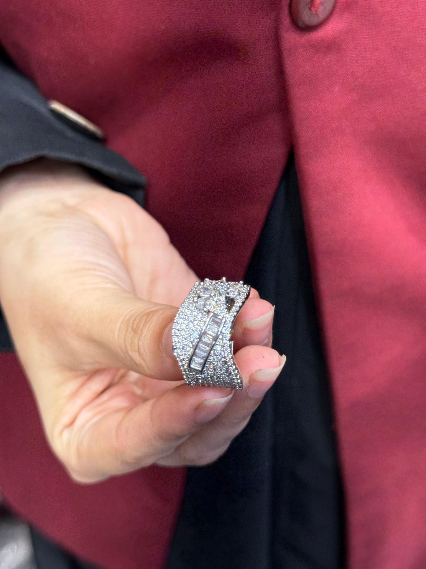 American diamond ring