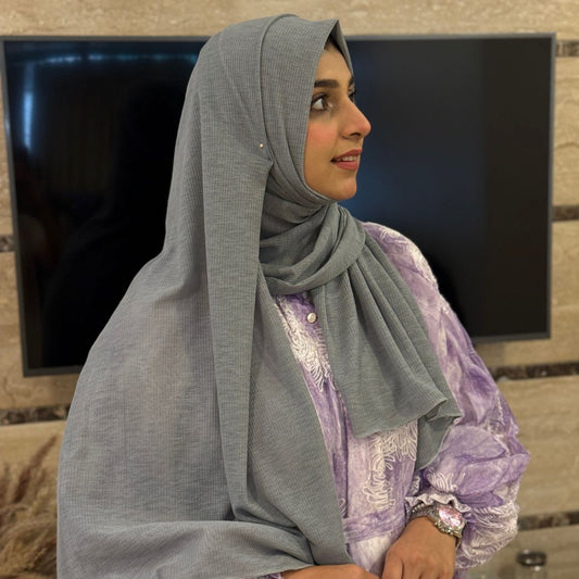 Cool Grey Hijab