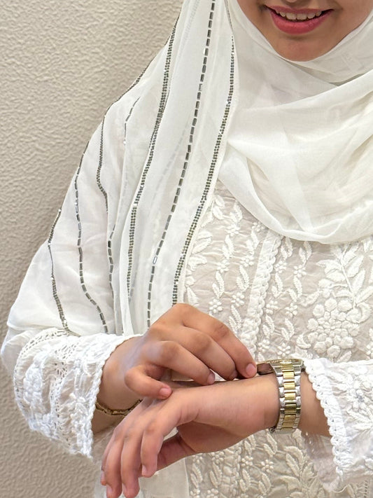 Instant Turkish hijab White