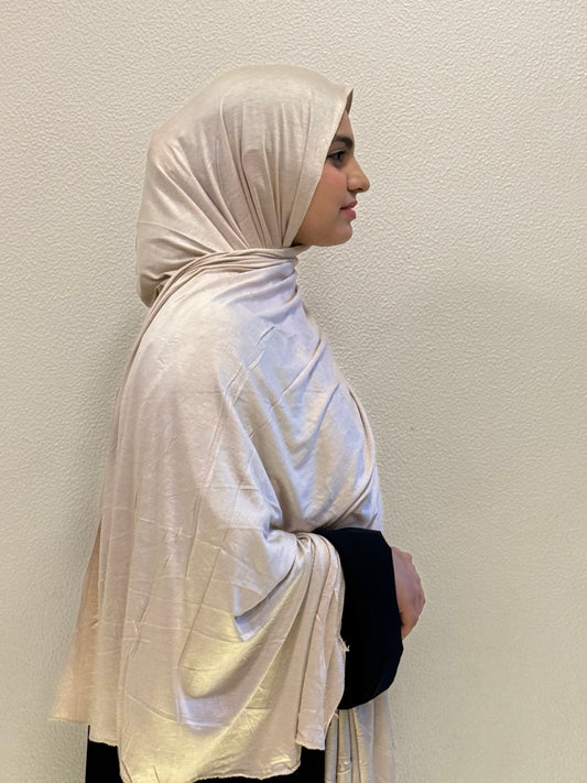 Bamboo jersey Creame