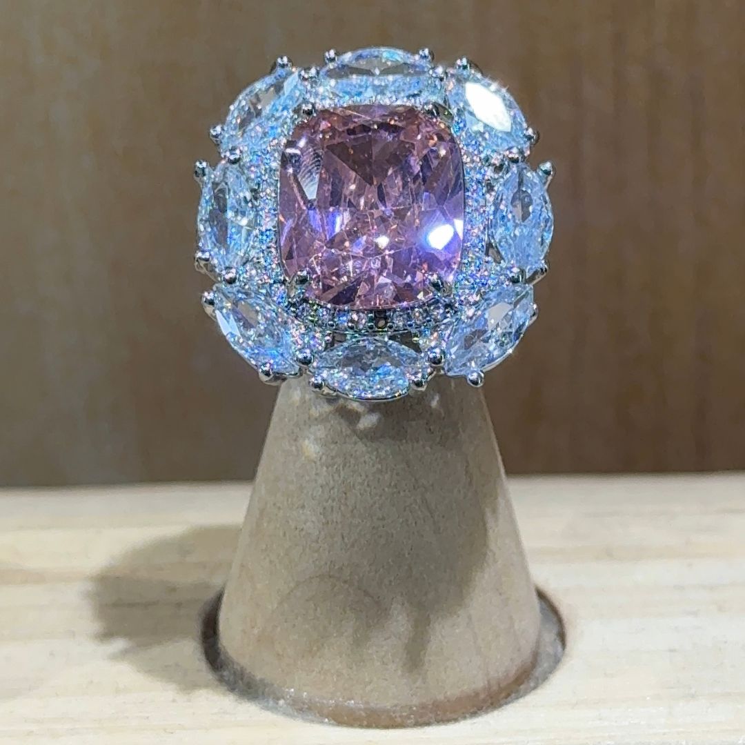 Princess Pink Adjustable Ring