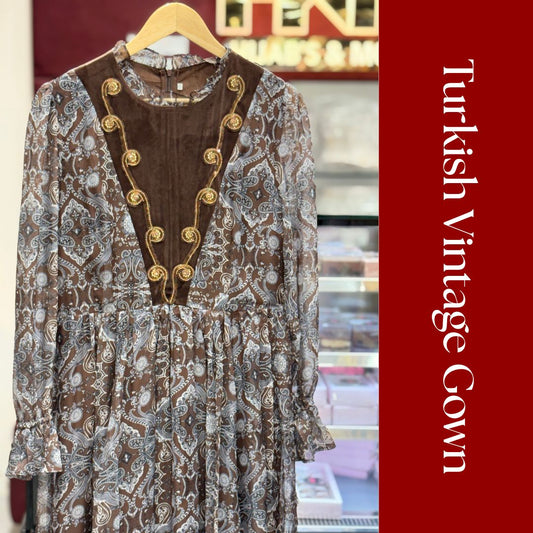 Turkish Vintage Gown