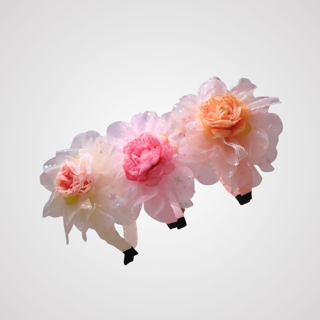 Real-Look Floral Hair Clip