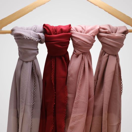 MALAYSIAN LACE GEORGETTE HIJAB