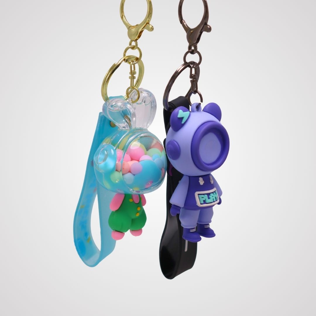 Ice Cream Dangle Duo Keychain