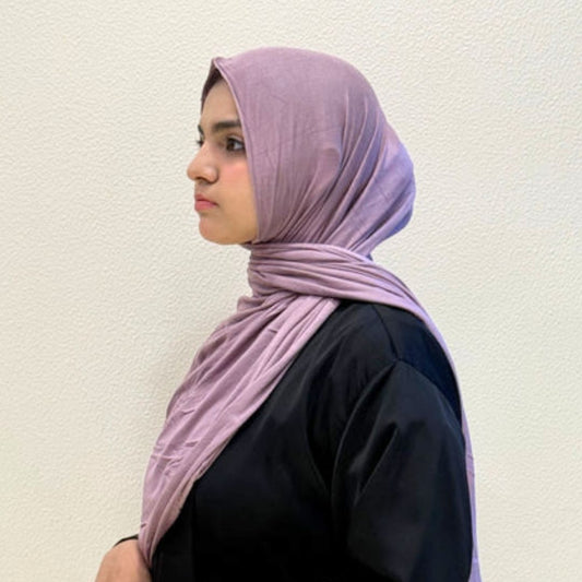 Light Purple Bamboo Jersey Hijab
Premium Soft Stretch Modest Scarf
Soft β’ Breathable β’ Elegant
Lightweight Comfort β’ Everyday Style
Effortless Elegance