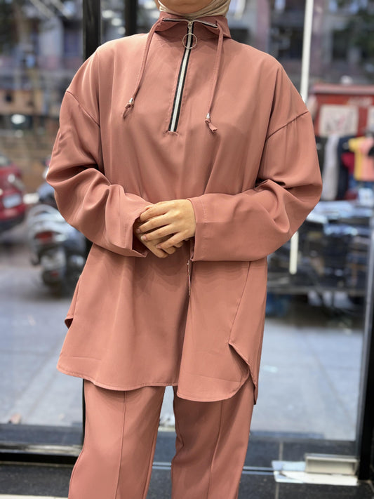 Peach Turkish 3 Piece Cord Set
Elegant Modest Co-Ord Outfit with Hijab
Soft Fabric β’ Comfortable Fit β’ Complete 3PC Set
Effortless Elegance
Top β’ Bottom β’ Hijab