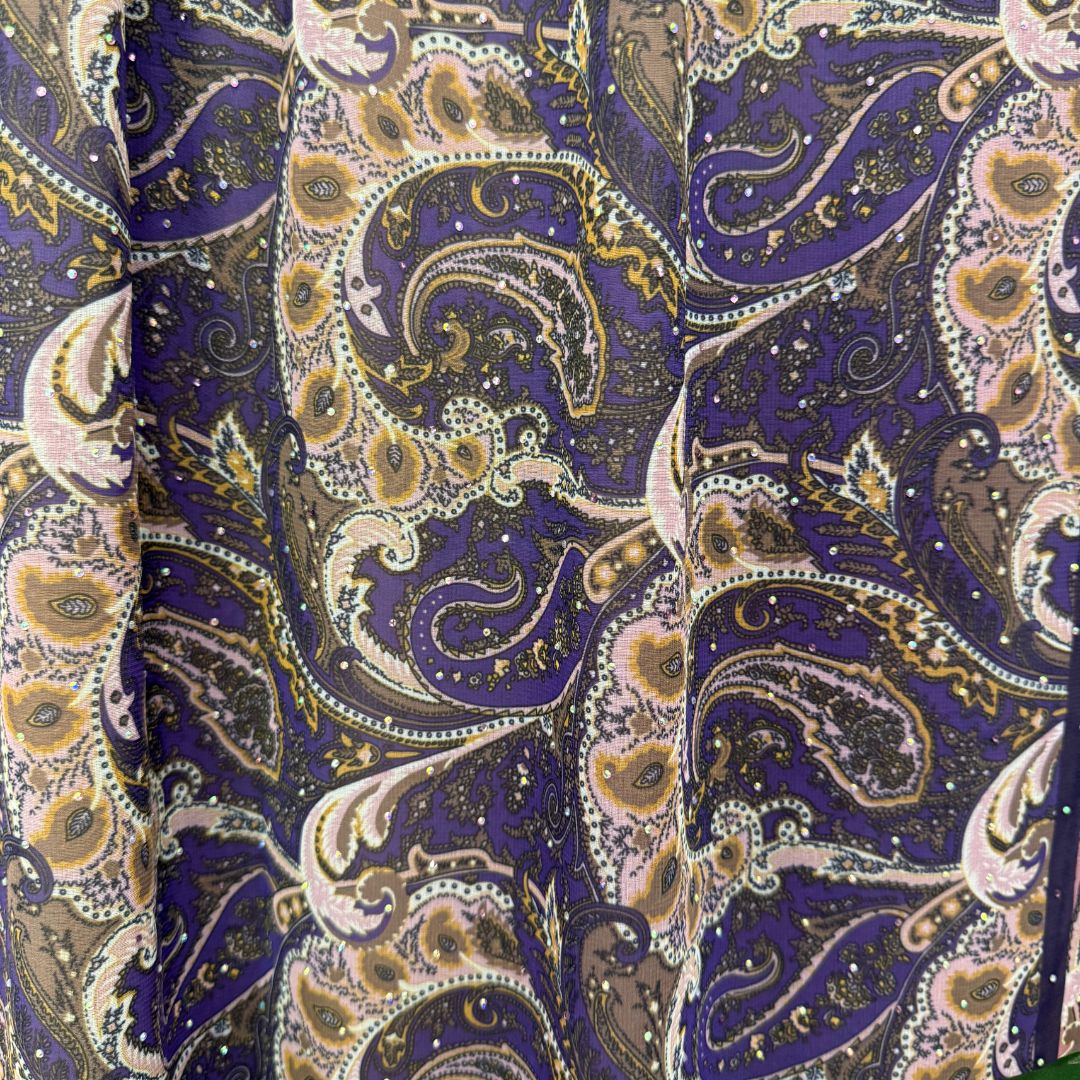 Royal Purple Soft Chiffon Hijabs