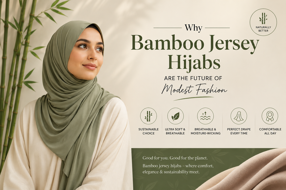 Why Bamboo Jersey Hijabs Are the Future of Modest Fashion