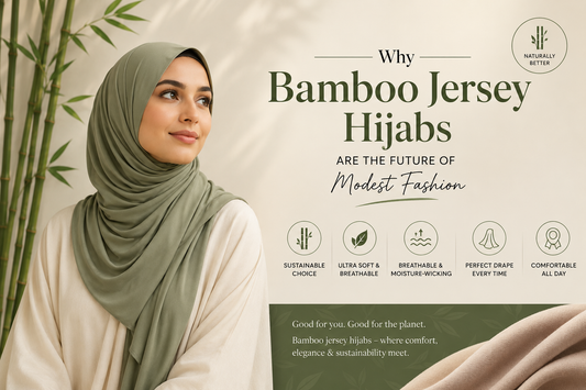 Why Bamboo Jersey Hijabs Are the Future of Modest Fashion