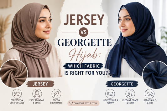 Jersey vs Georgette Hijab: Which Fabric is Right for You?