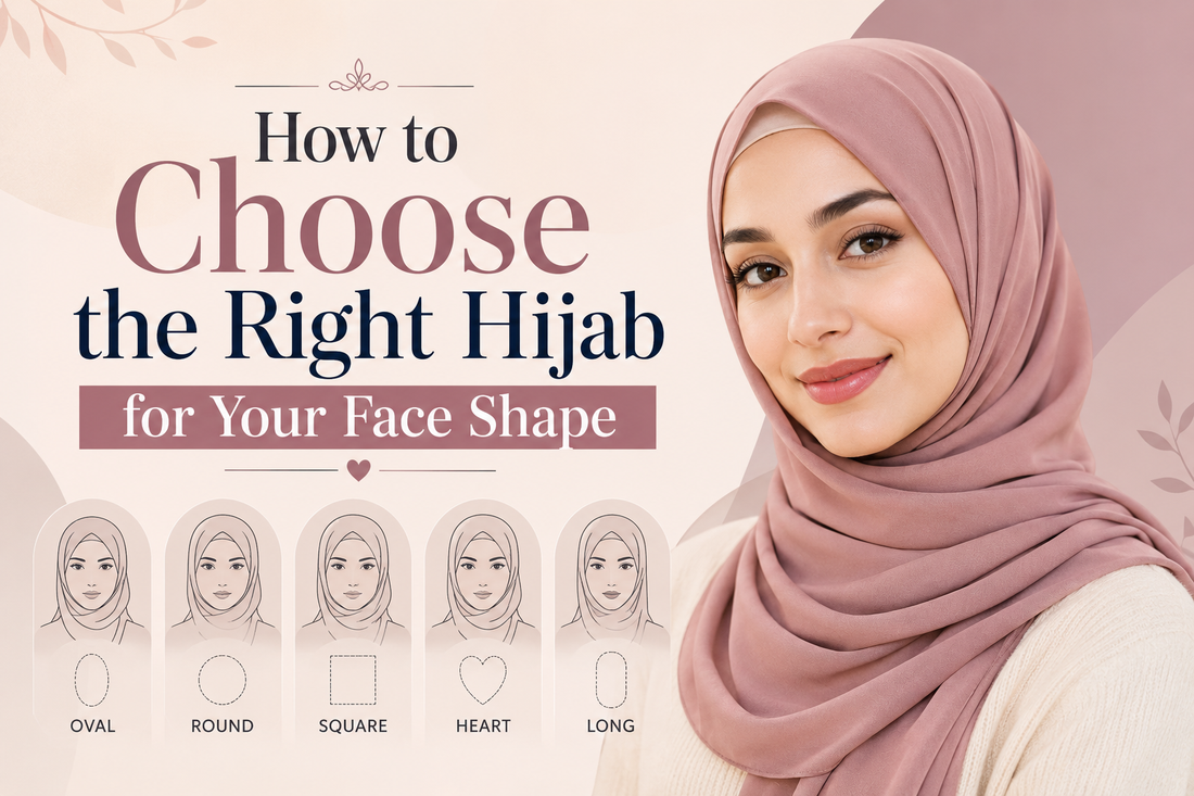 How to Choose the Right Hijab for Your Face Shape