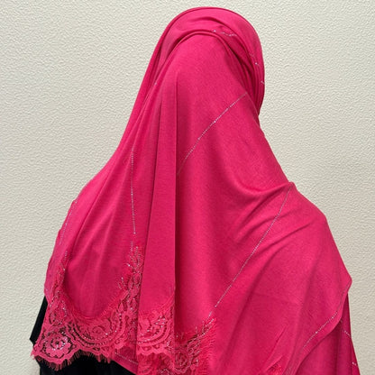 Luxe Lace No PIN Hijab