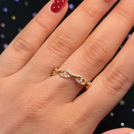 Luxe Chain AD Ring