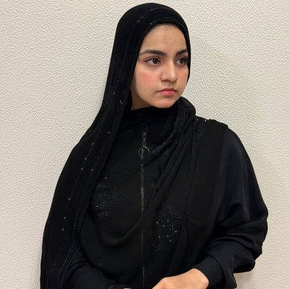 Modal stone work hijab
