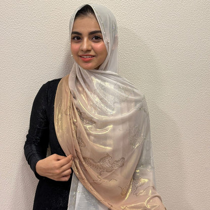 Shimmer stone hijab