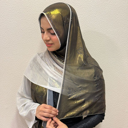 Shimmer stone hijab