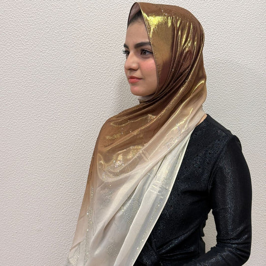 Shimmer stone hijab