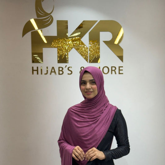 Mauve Pink No-Pin Jersey Hijab