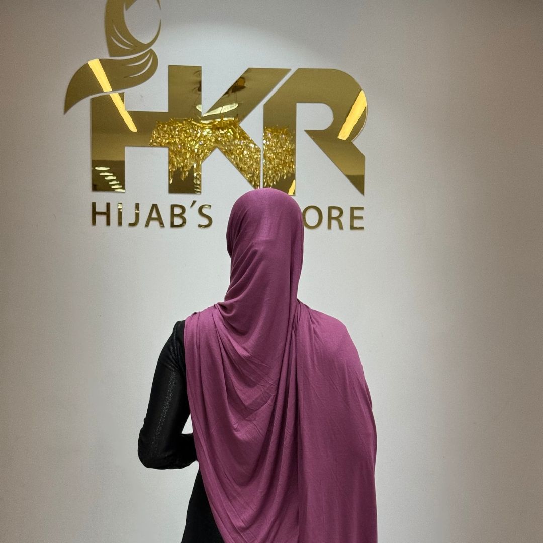 Mauve Pink No-Pin Jersey Hijab