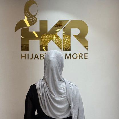 Silver Grey No-Pin Jersey Hijab