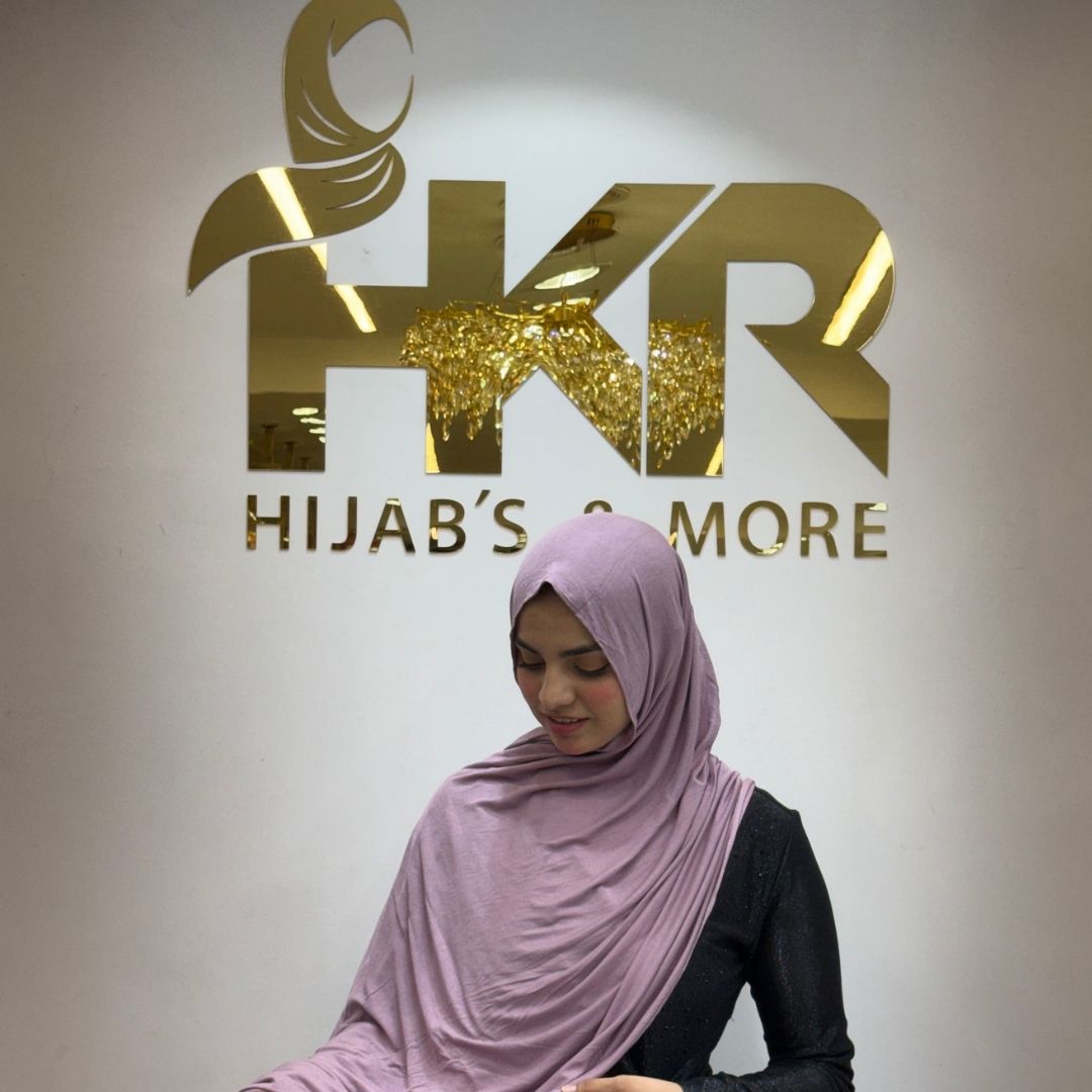 Lavender Mauve No-Pin Jersey Hijab