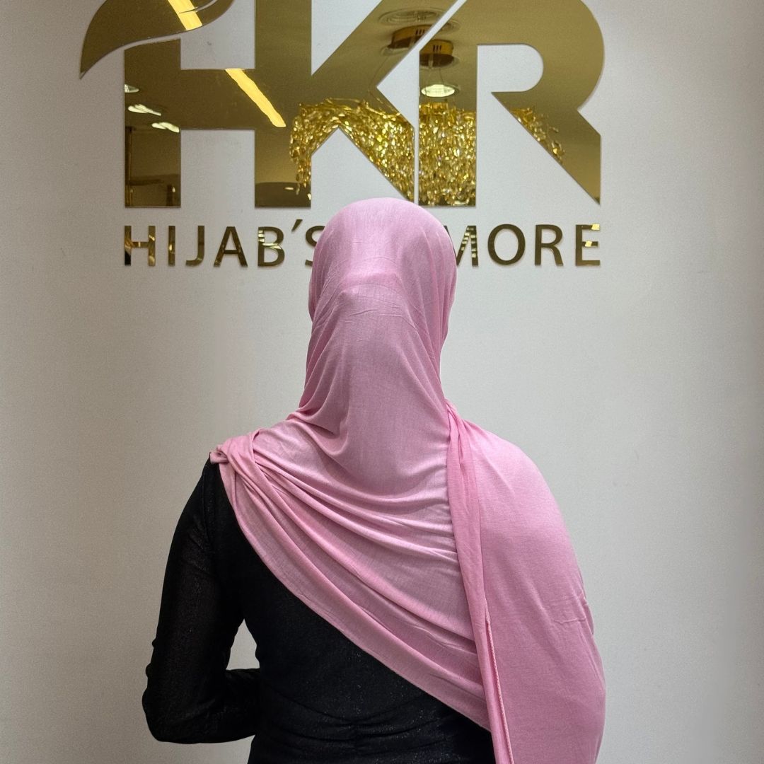 Baby Pink No-Pin Jersey Hijab