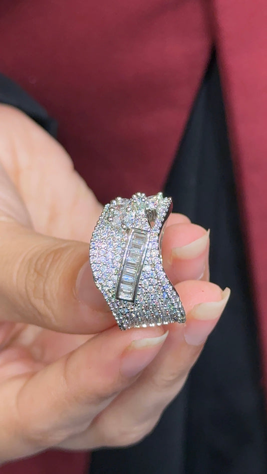 American diamond ring