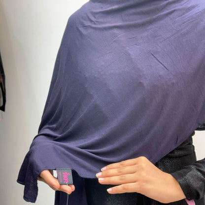 Dusty Purple No-Pin Jersey Hijab
