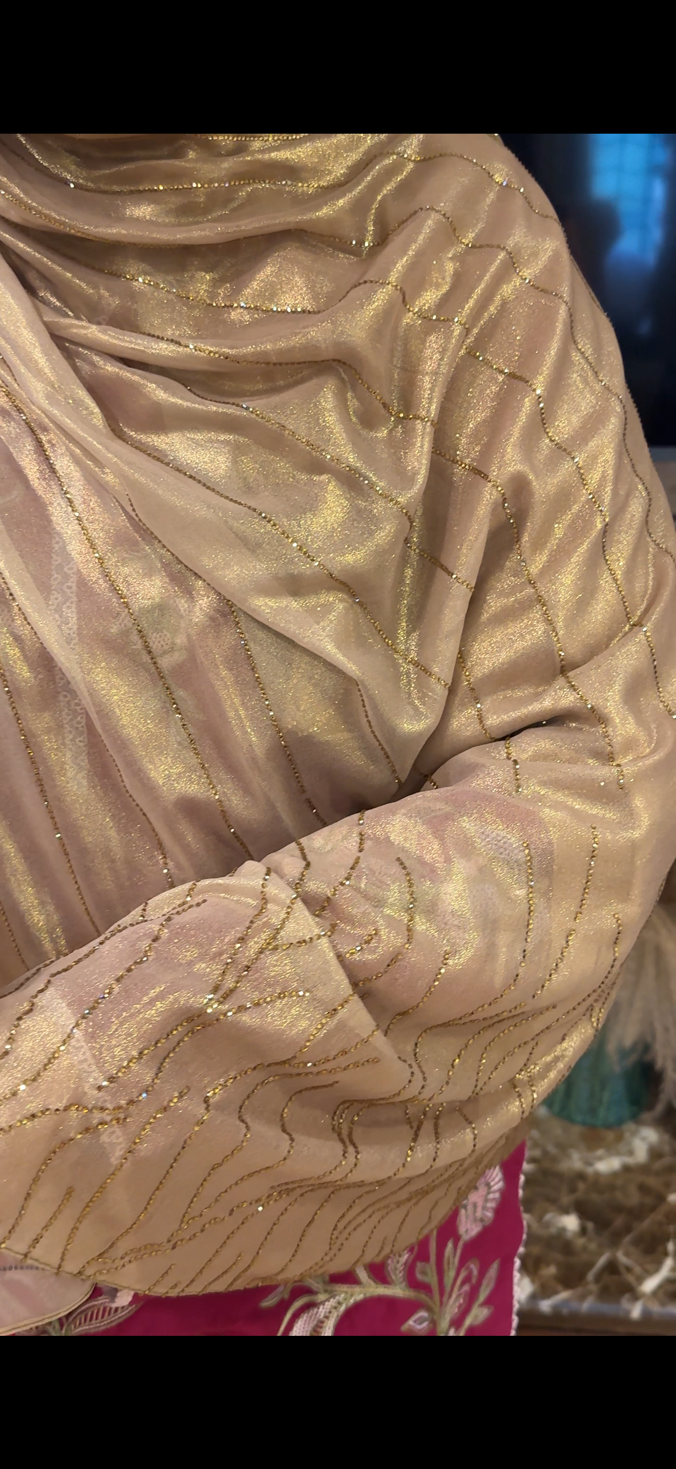 Luxe stone work hijab