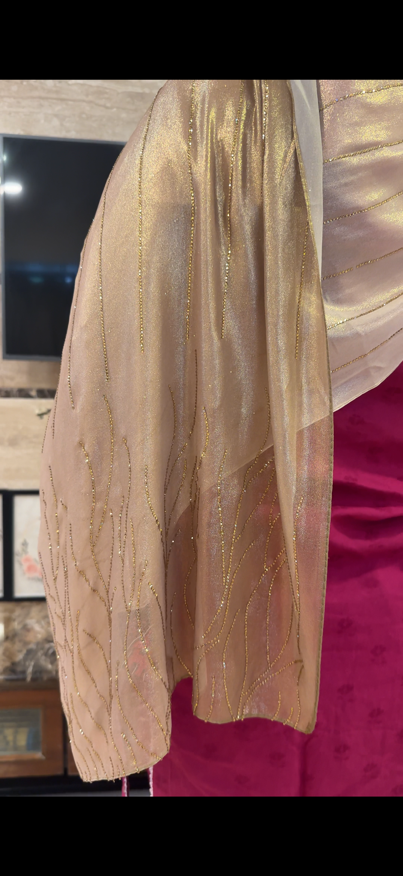 Luxe stone work hijab