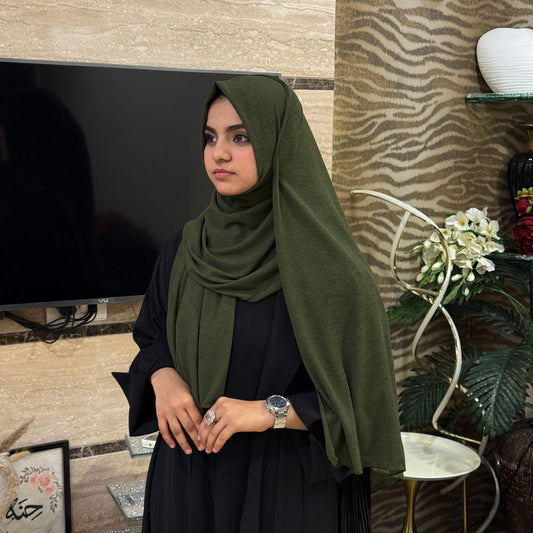 Deep Olive Hijab Hkr