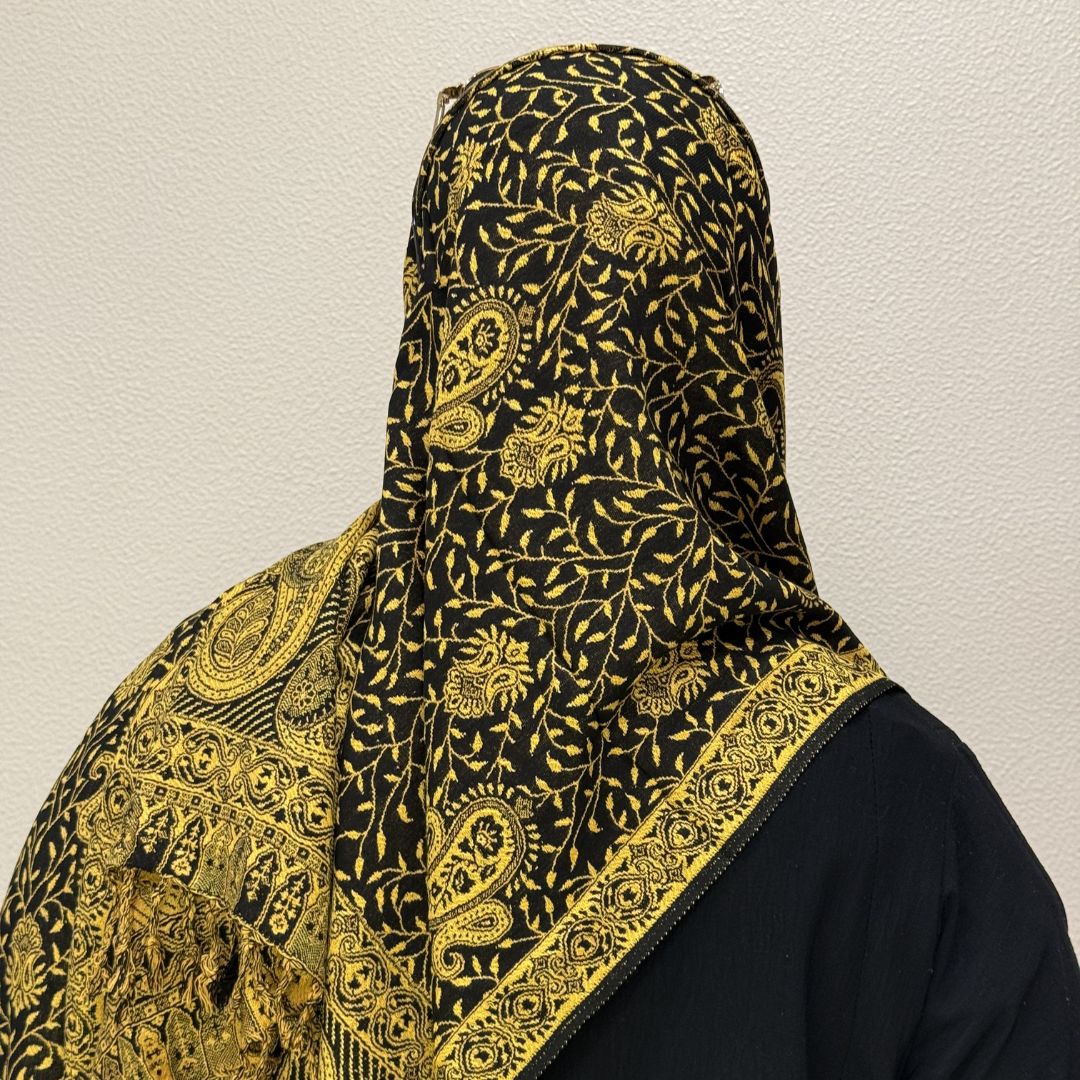 Mustard Gold Pashmina Shawl