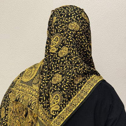 Mustard Gold Pashmina Shawl