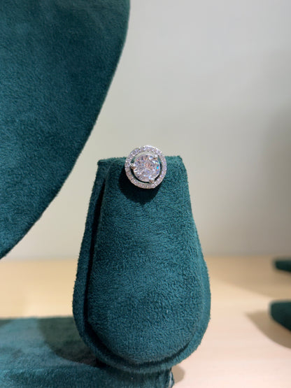 American diamond pendant set