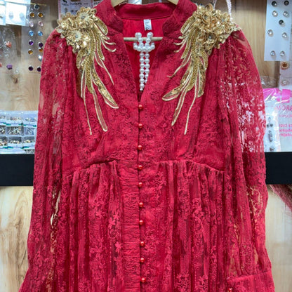 Turkish Elite Lace Gown