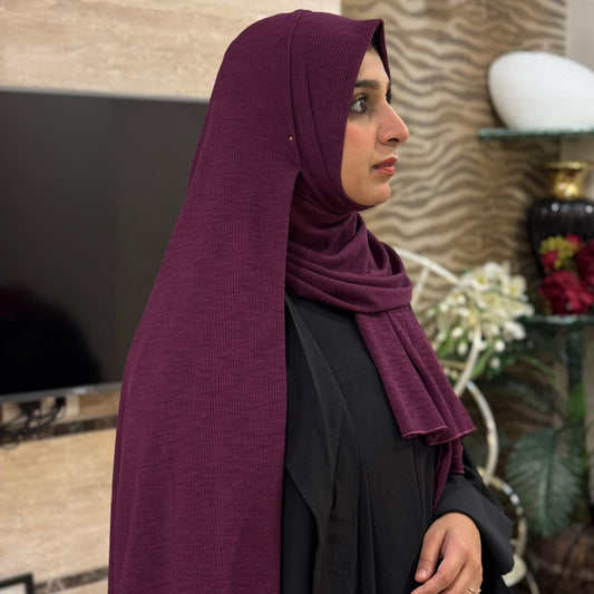 Plum Purple Hijab