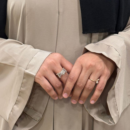 Sand Beige Abaya