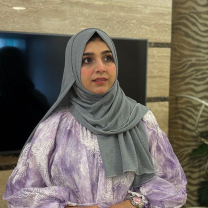 Cool Grey Hijab