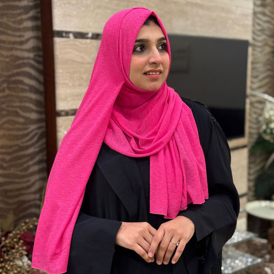 Hot Pink hijab