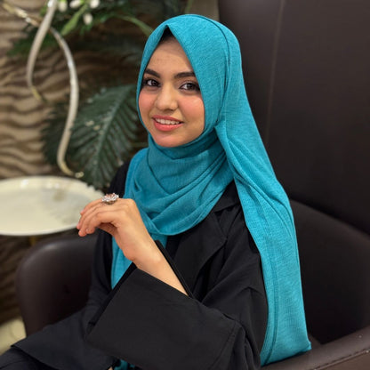 Aqua Blue Hijab