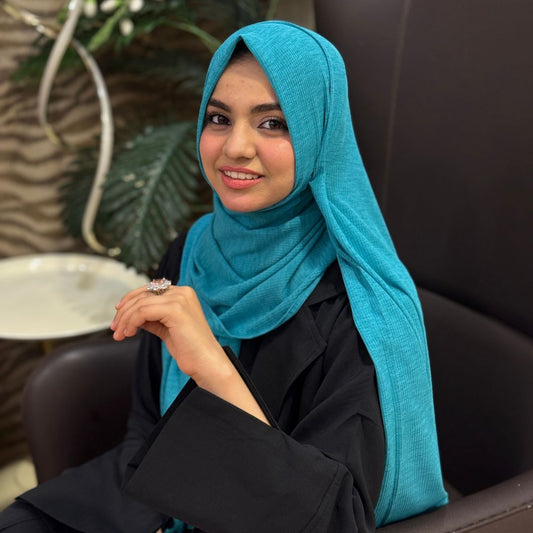Aqua Blue Hijab