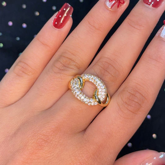 Royal Chain Link Ring
