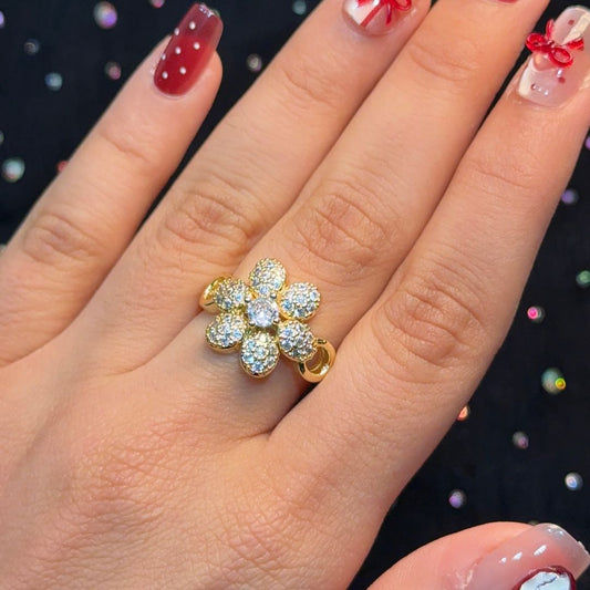 Floral Spark AD Ring