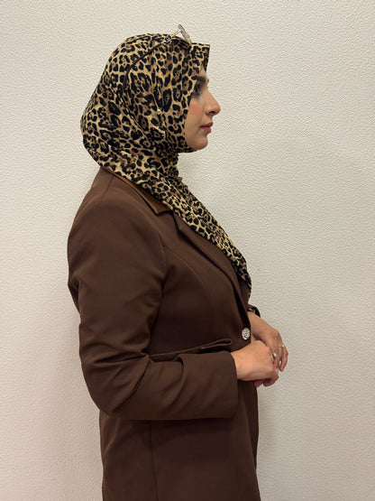 Printed stone hijab