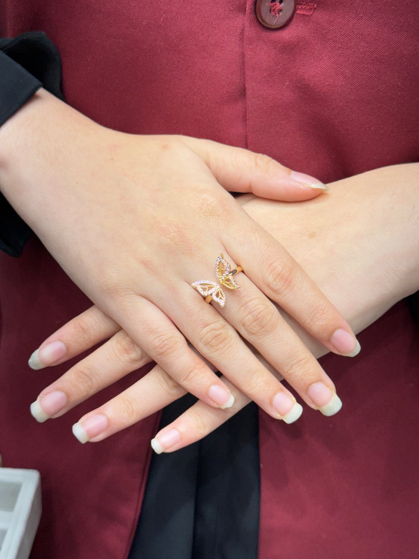 Butterfly  ring adjustable