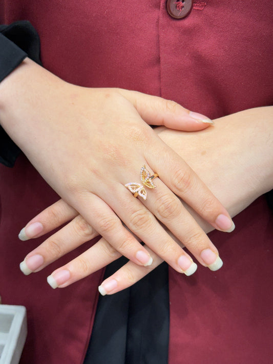 Butterfly  ring adjustable