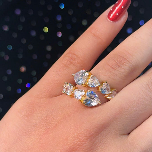 Twinkle Pear AD Ring