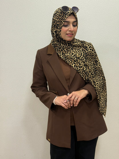 Printed stone hijab