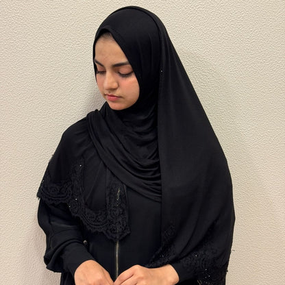 Luxe Lace No PIN Hijab